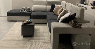 Divano letto angolare 5-6 posti +3pouf