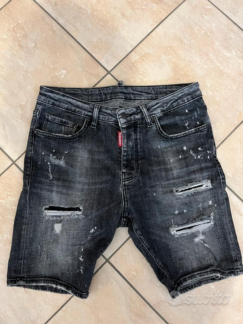 Denim Shorts Pantaloncini Dsq Shorts Jeans Corti Dsquared