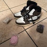 Jordan 1 high mocha x travis scott