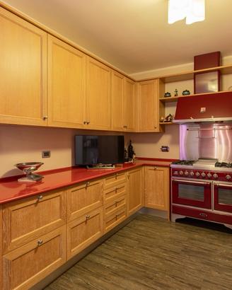 Cucina in rovere decapato