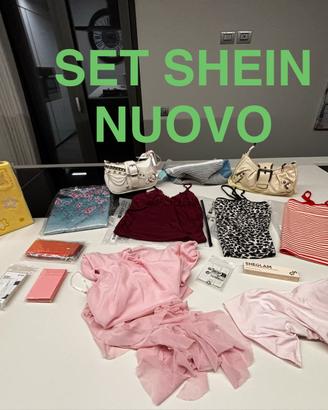 Set Shein NUOVI 16 pezzi vari