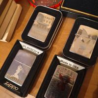 collezione 4 accendini Zippo Playboy