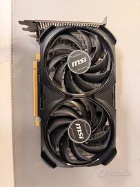MSI RTX 4060 Ti Ventus 2X Black 8G OC - usata