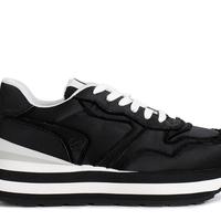 Sandalo Donna con Toppone Laminato e Fondo Gomma