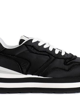 Sandalo Donna con Toppone Laminato e Fondo Gomma