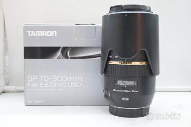 Tamron SP 70-300mm f/4-5.6 Di VC USD  x Canon EF