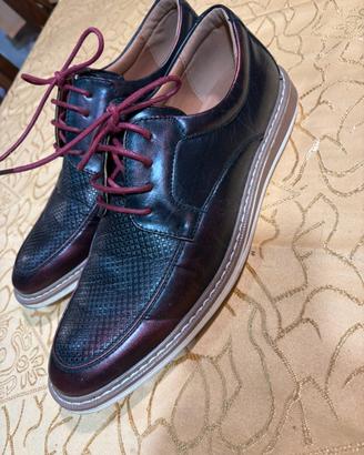 Scarpe  Clowse rosso bordeaux