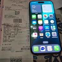 iphone 15 pro max  in garanzia fino a ottobre 2026