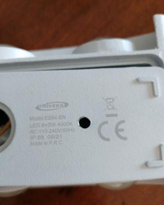 Lampada led da esterno/interno
