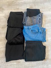 Lotto pantaloni/jeans/leggings gravidanza