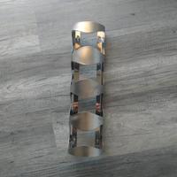 Portabottiglie in acciaio inox stile Ikea