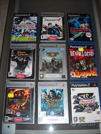 LOTTO DI 9 GIOCHI PER PLAY STATION 2