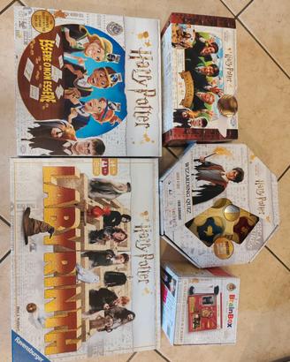 Giochi,orecchini,anelli e salvadanaio Harry Potter