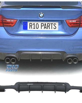 DIFFUSORE BMW F32 F33 F36 LOOK M PERFORMANCE CARBO