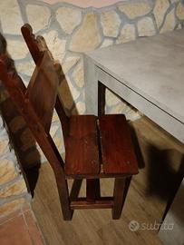 sedie in legno & poltroncine 