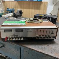 Amplificatore e piatto Grunding