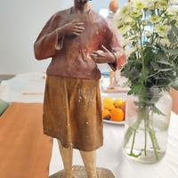 Pastore in cartapesta leccese 