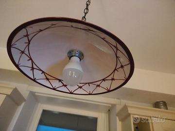 Lampadario in ceramica