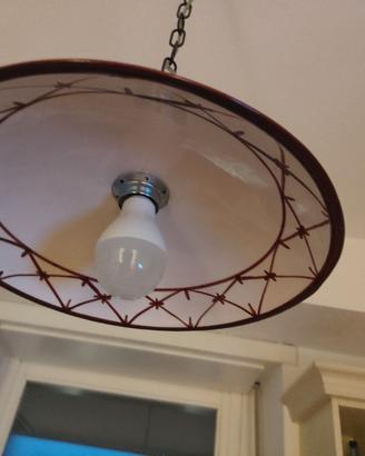 Lampadario in ceramica