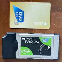  Scheda TV sat  oro HD  e  cam digiquest