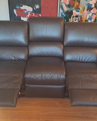 Divano in pelle Chateau D’ax