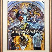 Riproduzione la sepoltura del Conte di Orgaz