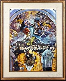 Riproduzione la sepoltura del Conte di Orgaz