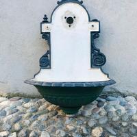 Fontana antica in ghisa