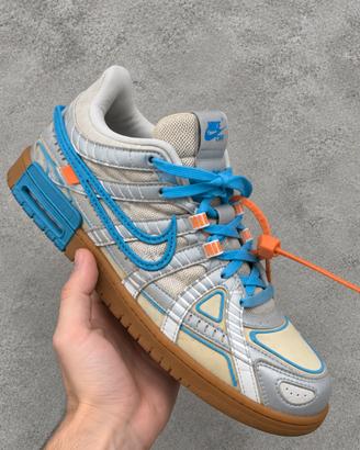 Nike Air Rubber Dunk × Off-White "UNC"