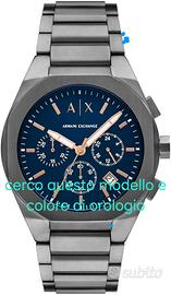 C.E.R.C.O questo modello/colore di orologio Armani