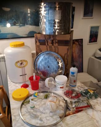 FAI DA TE - BIRRA ARTIGIANALE -TUTTO IL SET