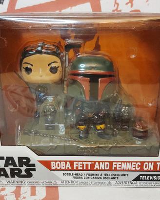 Funko Star Wars 486 Boba Fett and Fennec on Throne