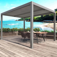 PERGOLA VEGA 3X3 ALLUMINIO GRIGIA