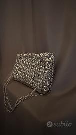 borsa fatta a mano argento