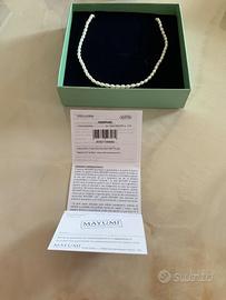 Collana e bracciale perle