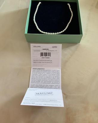 Collana e bracciale perle