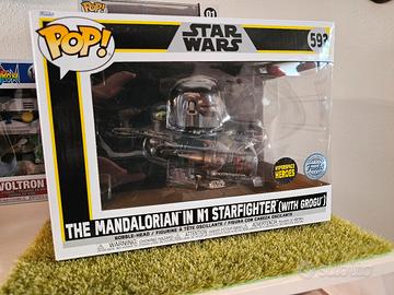 Funko Pop! Star Wars 592 Mandalorian N1 Starfighte