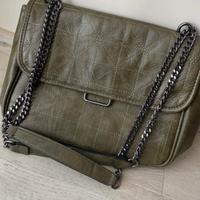 Borsa a tracolla verde