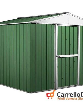 Box porta attrezzi lamiera 276x260 verde