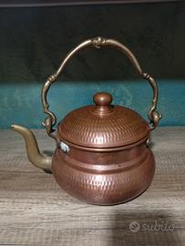 Pentola scalda acqua in rame
