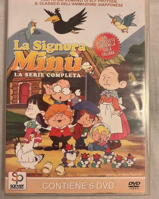 DVD serie completa Signora Minu' 