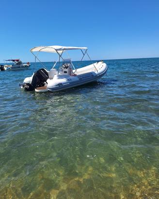 Gommone Sacs 590 con motore Mercuri 40/60