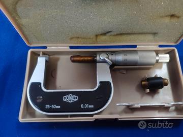 Micrometro centesimale per esterni 25-50 mm