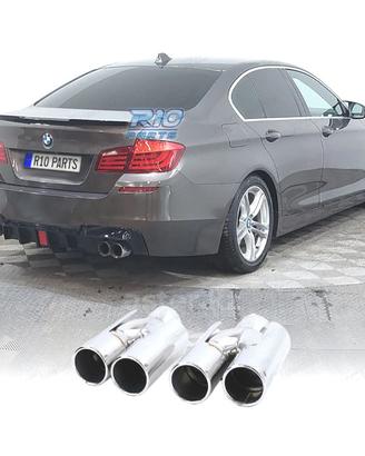 TERMINALI SCARICO BMW E60 E61 E90 E91 E92 E93 F10 