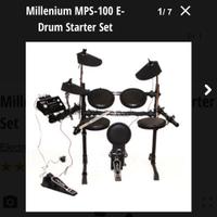 Batteria Millenium MPS100 + Drum Pearl seriesvari