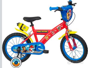 Paw Patrol Bicicletta per Bambini 14 pollici

