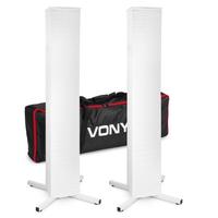 2 pcs Supporto Regolabile H180cm Vonyx DJP165