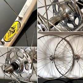 Ruote vintage Campagnolo Record , cerchi Fiamme