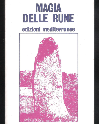 Magia delle Rune (Gebu Urdiz) prima edizione 1977