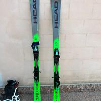 SCI Head Supershape i.Magnum 163 cm,attacchi Tyrol